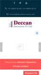 Mobile Screenshot of deccanextrusions.com